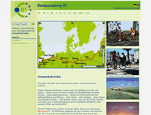 Tablet Screenshot of euroroute-r1.de